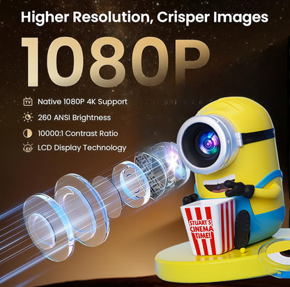 BananaPro™ Projector 4K 1080P Full HD